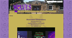 Desktop Screenshot of elementary.heavenerschools.org