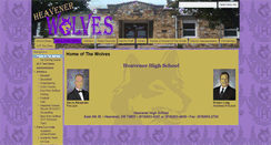 Desktop Screenshot of highschool.heavenerschools.org